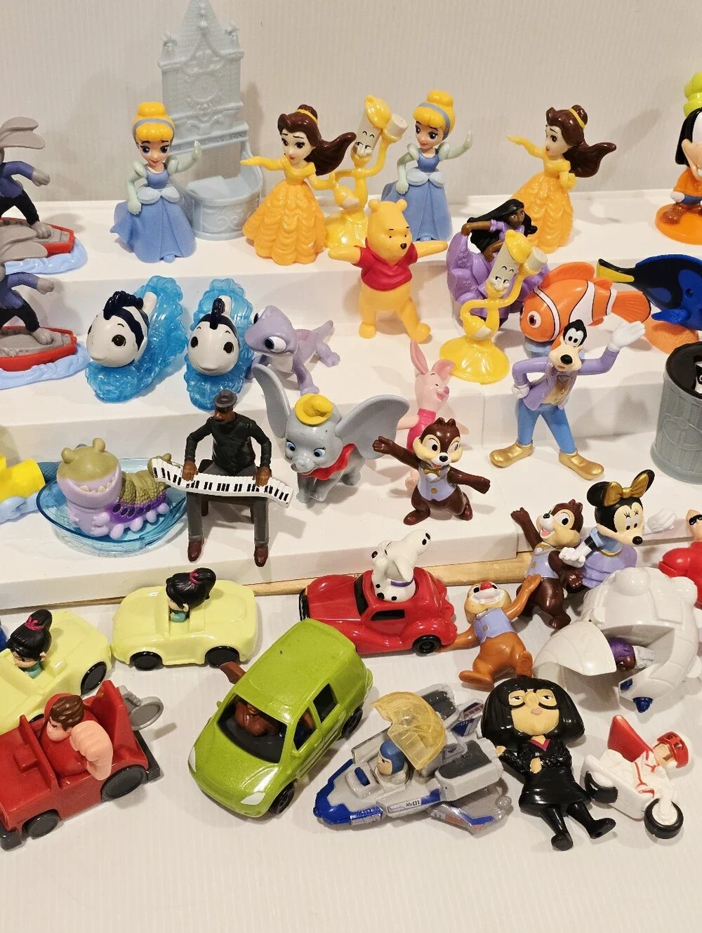 Disney Character Toy Figure Set Happy Meal Toy Lot